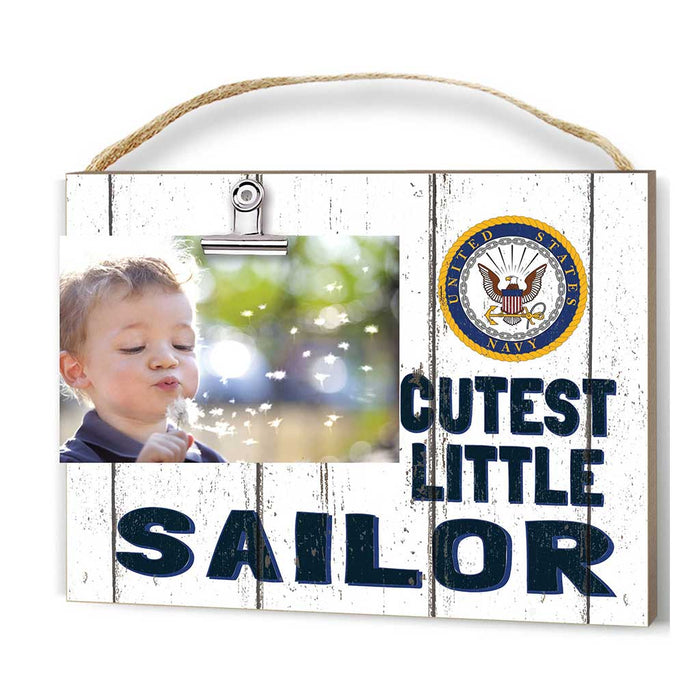 U.S. Navy Cutest Little Sailor Clip Picture Frame