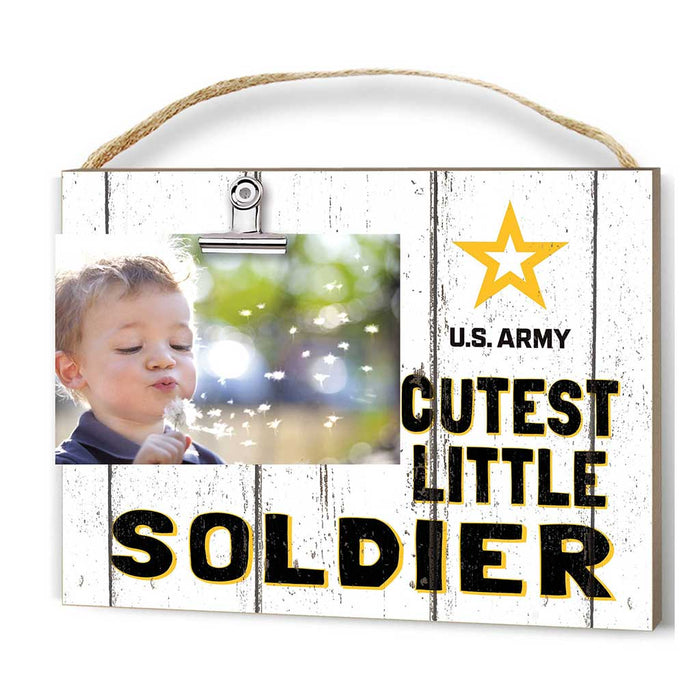 U.S. Army Cutest Little Soldier Clip Picture Frame