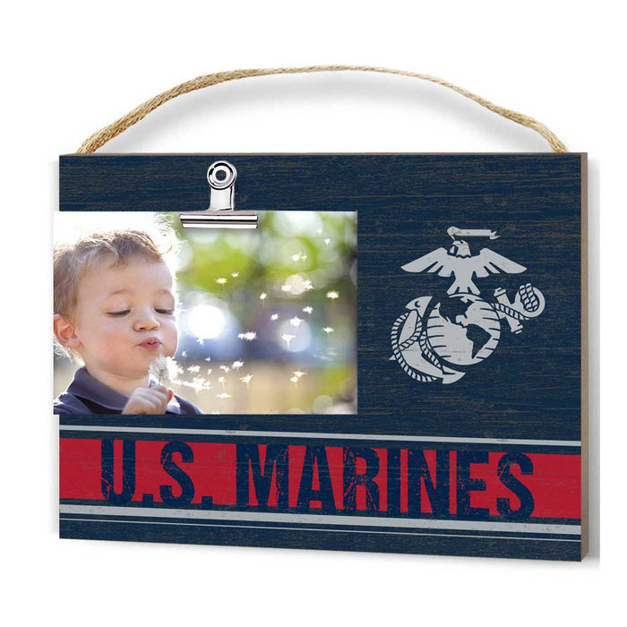 USMC Logo Clip Picture Frame