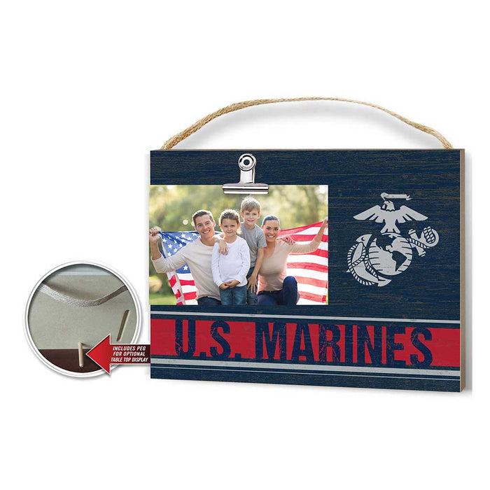 USMC Logo Clip Picture Frame