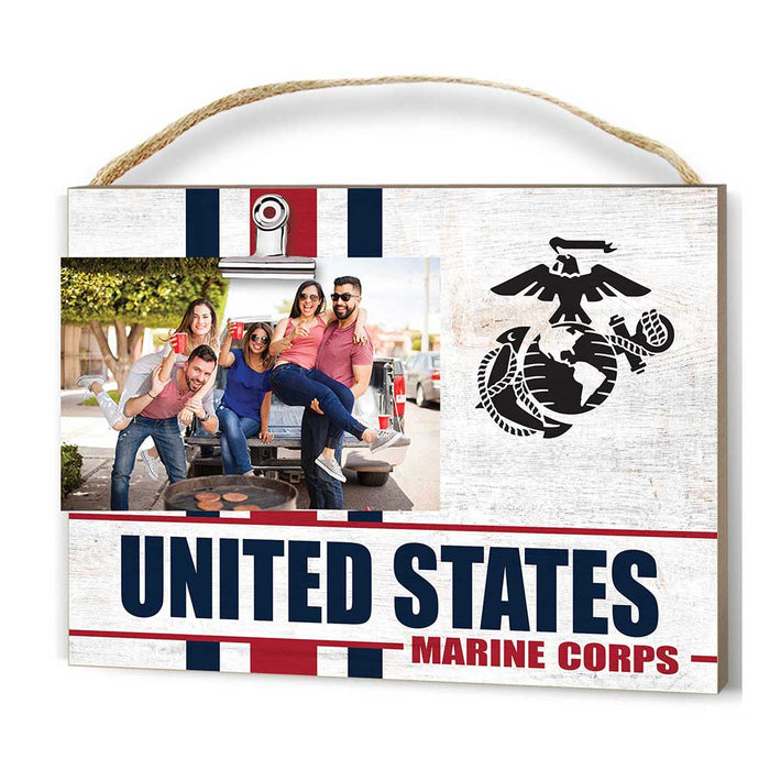 USMC Classic Stripe Clip Picture Frame