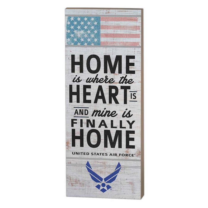 U.S. Air Force First You Become 7 x 18 inch Wood Sign- Made In The USA