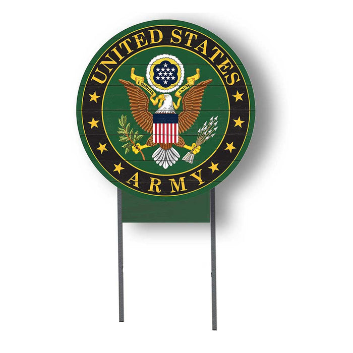 U.S. Army Logo 20 x 20 inch Lawn Sign