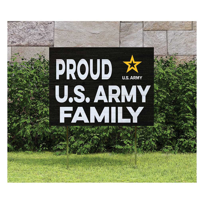 U.S. Army Proud Army Family 18 x 24 inch Lawn Sign