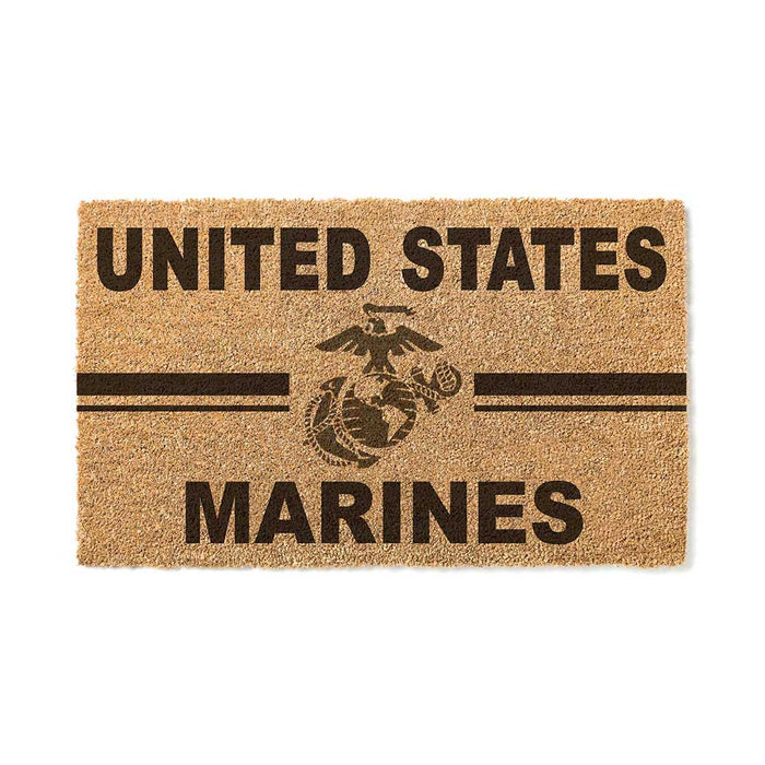 USMC EGA 18 x 30 inch Coir Doormat