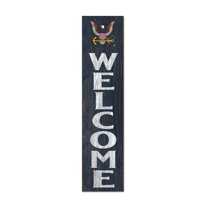 U.S. Navy Welcome 11 x 46 inch Leaner Sign