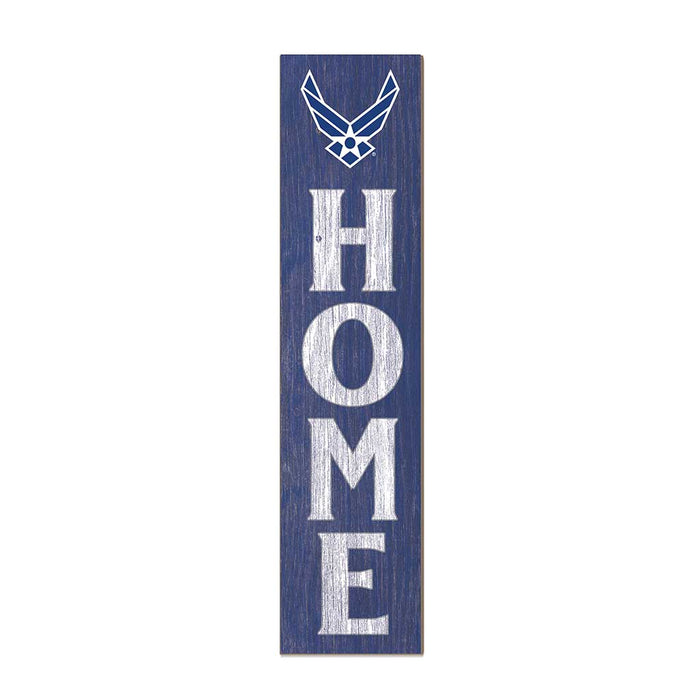 U.S. Air Force Home 11 x 46 inch Leaner Sign - Made In The USA