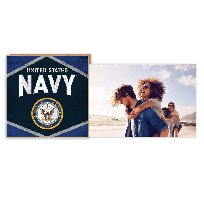 U.S. Navy Floating Picture Frame Retro Diamond