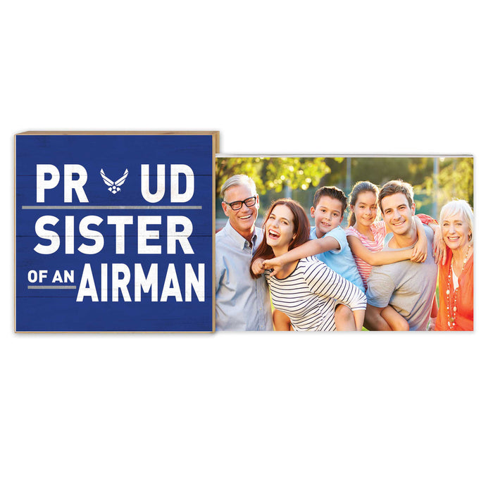 U.S. Air Force Proud Sister Floating Picture Frame