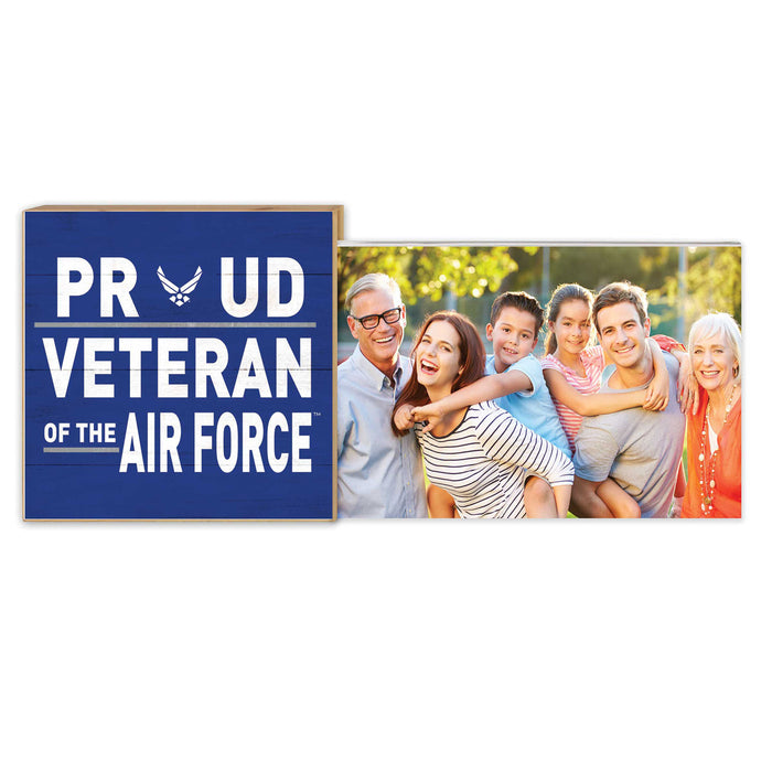 U.S. Air Force Proud Veteran Floating Picture Frame