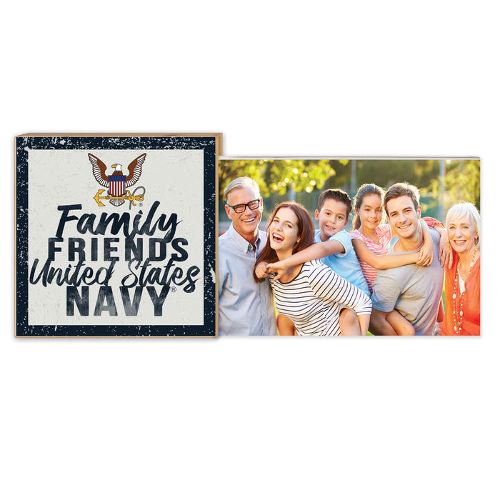 U.S. Navy Family Friends Navy Floating Picture Frame