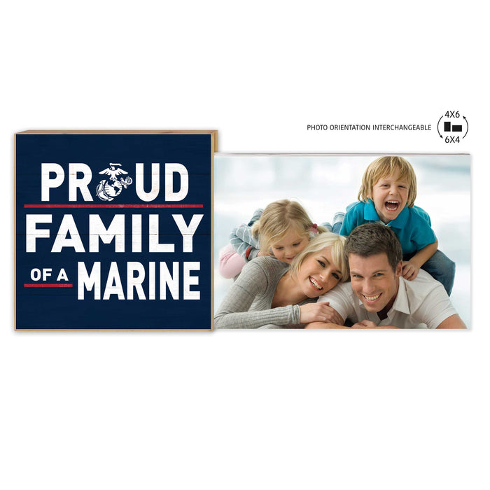 USMC Proud Family Floating Picture Frame