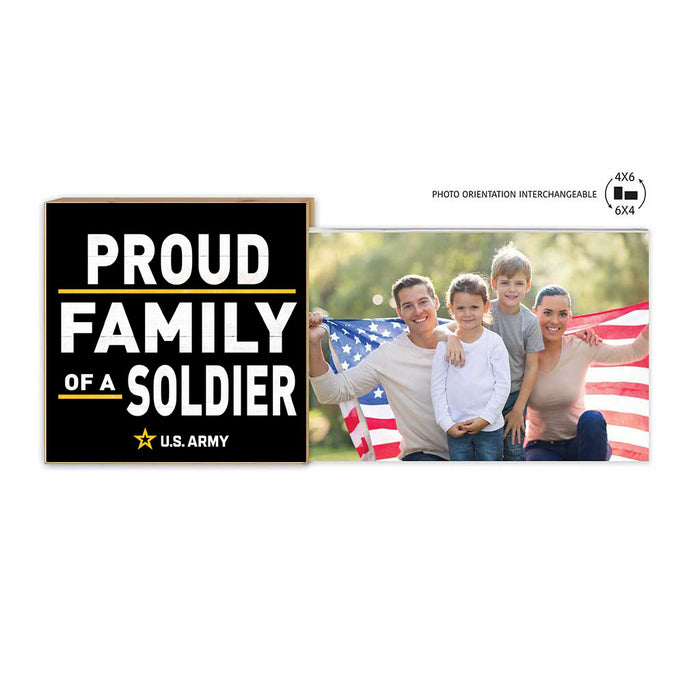 U.S. Army Floating Picture Frame Proud Army Family