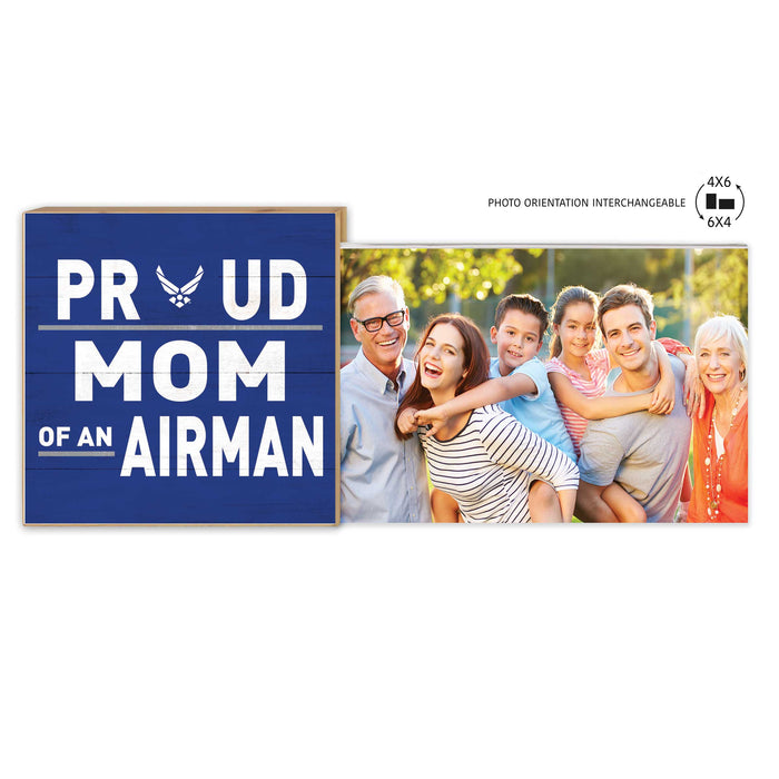 U.S. Air Force Proud Mom Floating Picture Frame