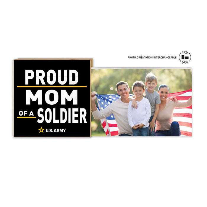 U.S. Army Proud Mom Floating Picture Frame