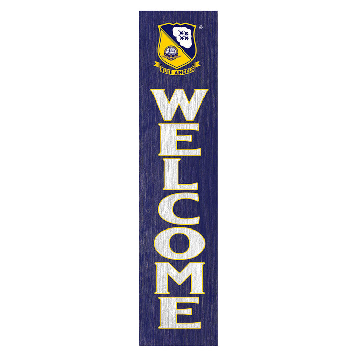 U.S. Navy Blue Angels 11 x 46 inch Leaner Sign