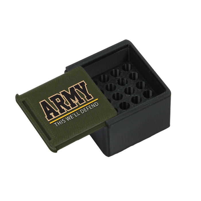 U.S. Army Defend 3D Printed Storage Boxes - USA Made - Officially Licensed