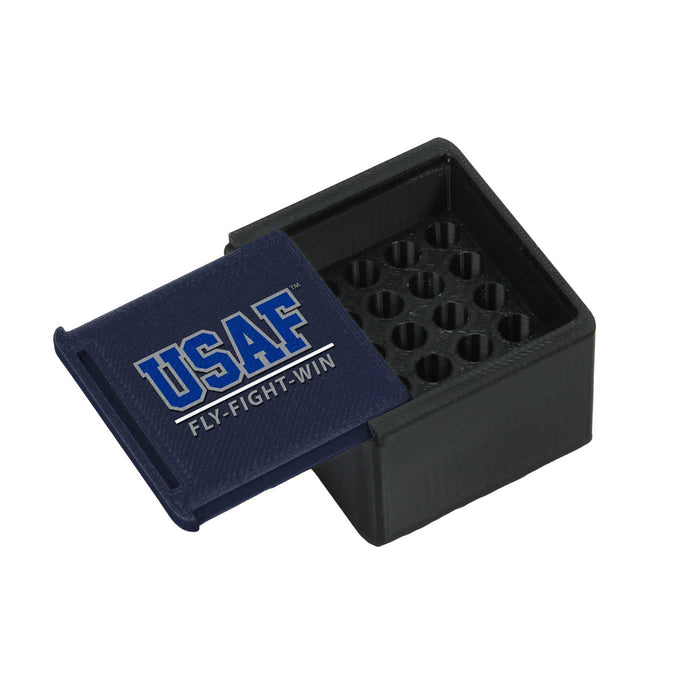 U.S. Air Force Fly Fight Win Custom Made Storage Boxes - USA Made - Officially Licensed