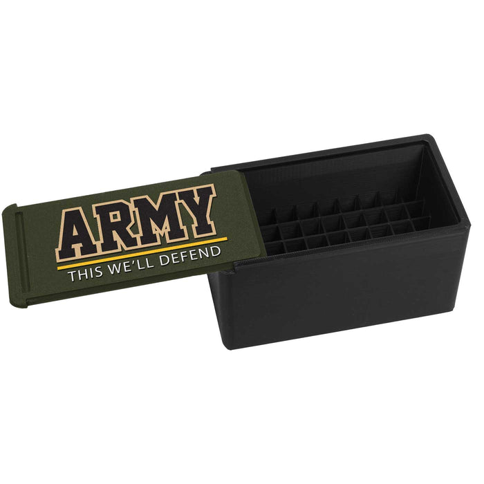 U.S. Army Defend 3D Printed Storage Boxes - USA Made - Officially Licensed