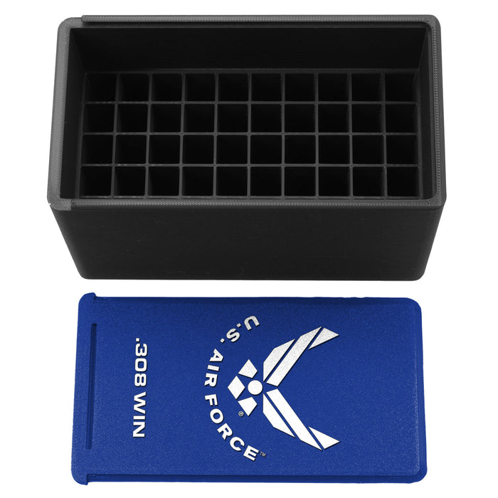 U.S. Air Force Logo Custom Made Storage Boxes - USA Made - Officially Licensed