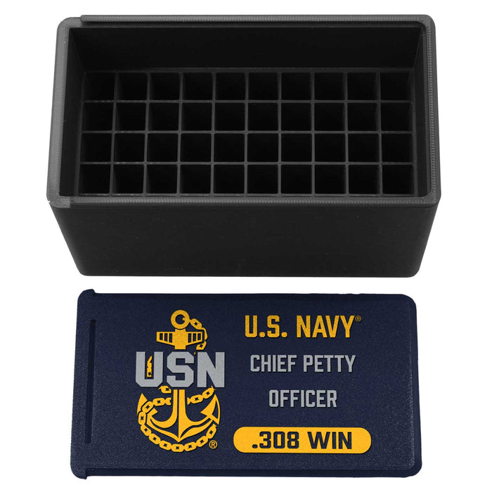 U.S. Navy Chief Petty Officer 3D Printed Storage Boxes - USA Made - Officially Licensed