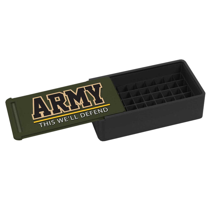 U.S. Army Defend 3D Printed Storage Boxes - USA Made - Officially Licensed