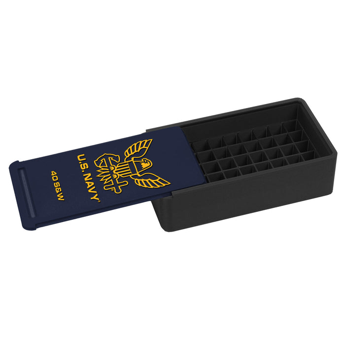 U.S. Navy Logo 3D Printed Storage Boxes - USA Made - Officially Licensed