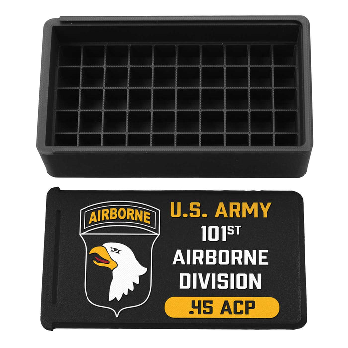 U.S. Army 101st Airborne 3D Printed Storage. Boxes - USA Made - Officially Licensed