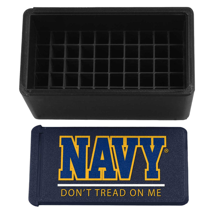 U.S. Navy Don't Tread On Me 3D Printed Storage Boxes - USA Made - Officially Licensed