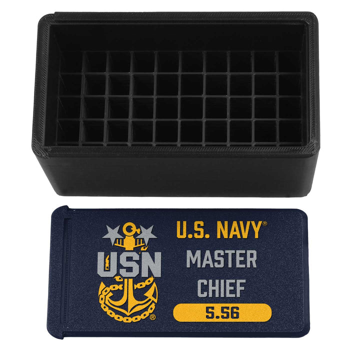 U.S. Navy Master Chief Petty Officer 3D Printed Storage Boxes - USA Made - Officially Licensed