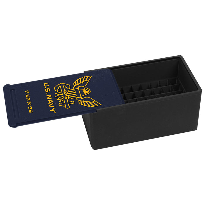 U.S. Navy Logo 3D Printed Storage Boxes - USA Made - Officially Licensed