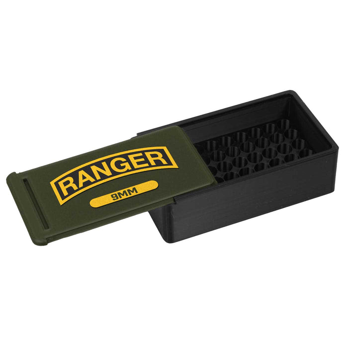 U.S. Army Ranger Tab 3D Printed Storage Boxes - USA Made - Officially Licensed