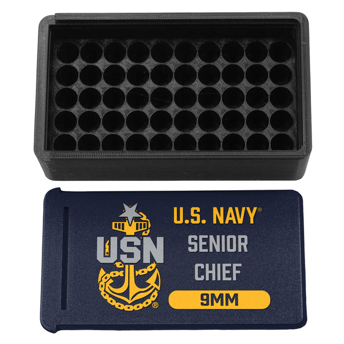 U.S. Navy Senior Chief Petty Officer 3D Printed Storage Boxes - USA Made - Officially Licensed