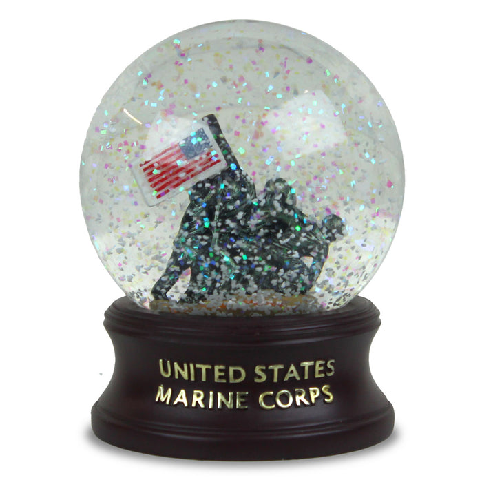 USMC Iwo Jima Mini Snow Globe