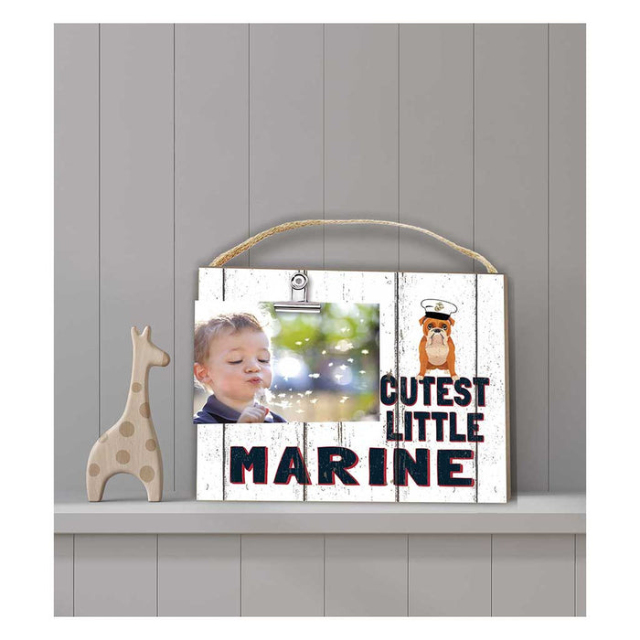 USMC Cutest Little Marine Clip Picture Frame