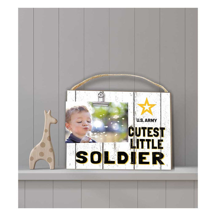 U.S. Army Cutest Little Soldier Clip Picture Frame