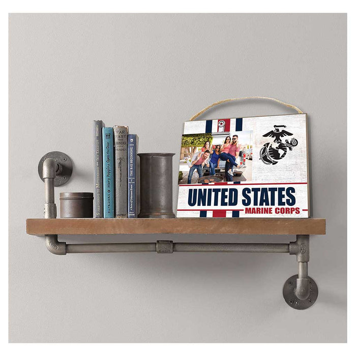 USMC Classic Stripe Clip Picture Frame