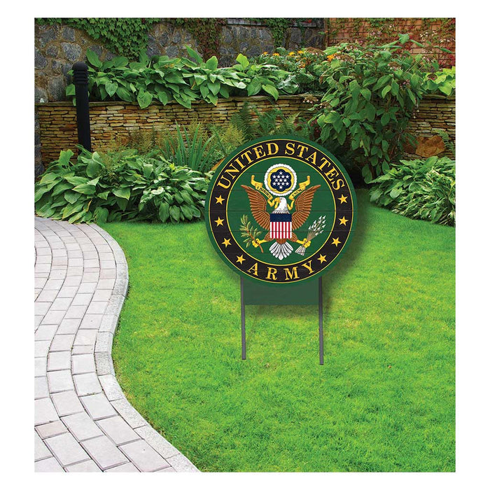 U.S. Army Logo 20 x 20 inch Lawn Sign