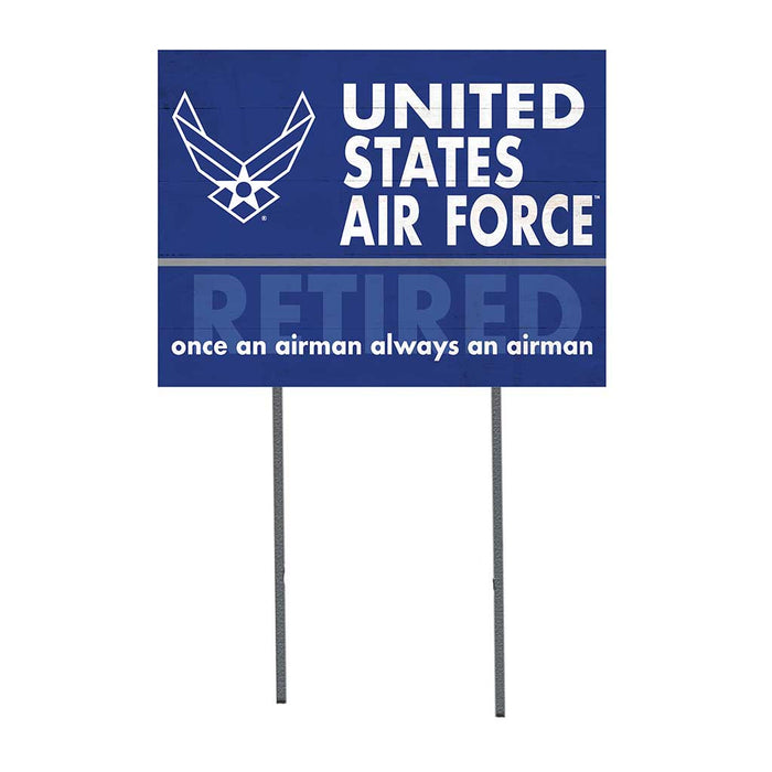 U.S. Air Force Always An Airman 18  x 24 inch Lawn Sign