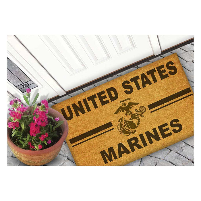 USMC EGA 18 x 30 inch Coir Doormat