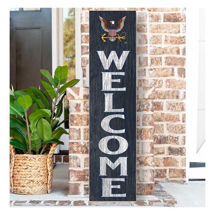 U.S. Navy Welcome 11 x 46 inch Leaner Sign