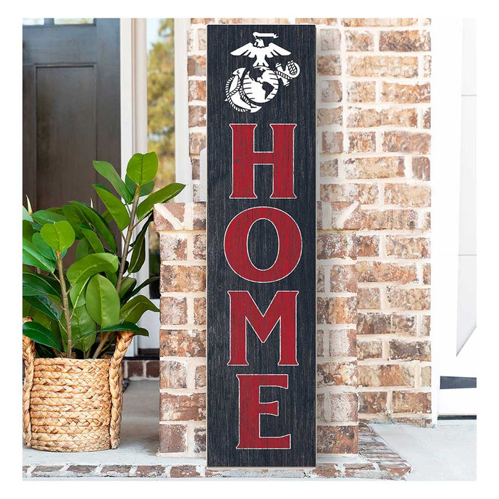 USMC Home 11 x 46 inch Indoor Outdoor Sign