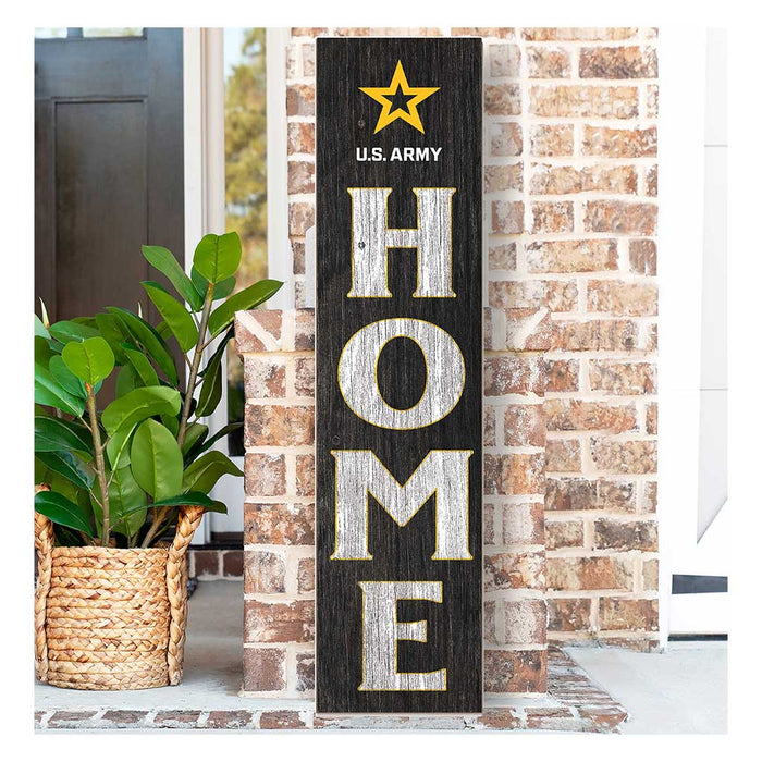 U.S. Army Home 11 x 46 inch Leaner Sign