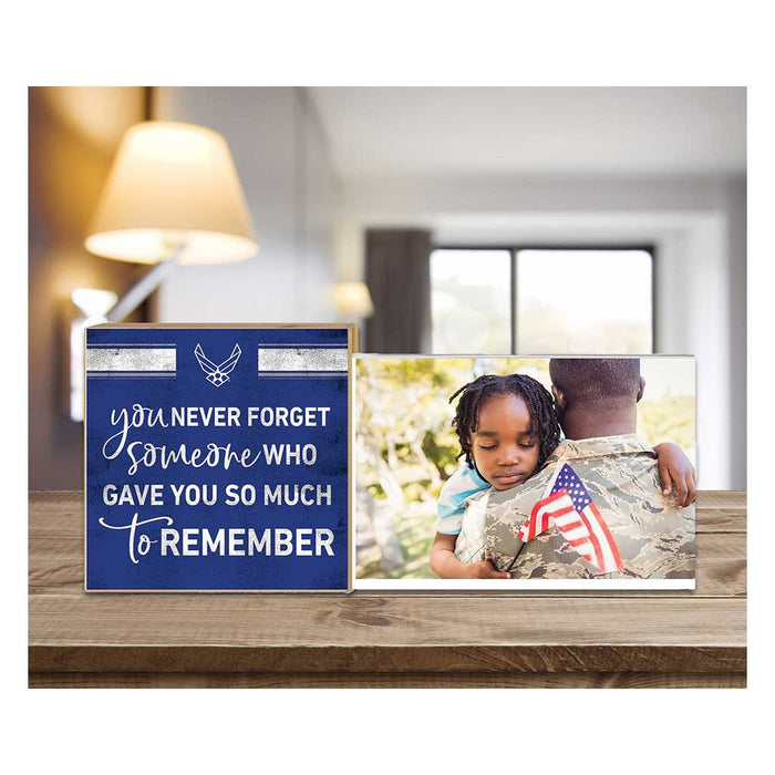 U.S. Air Force Never Forget Floating Picture Frame