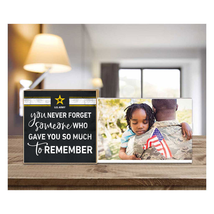 U.S. Army Floating Picture Frame Never Forget