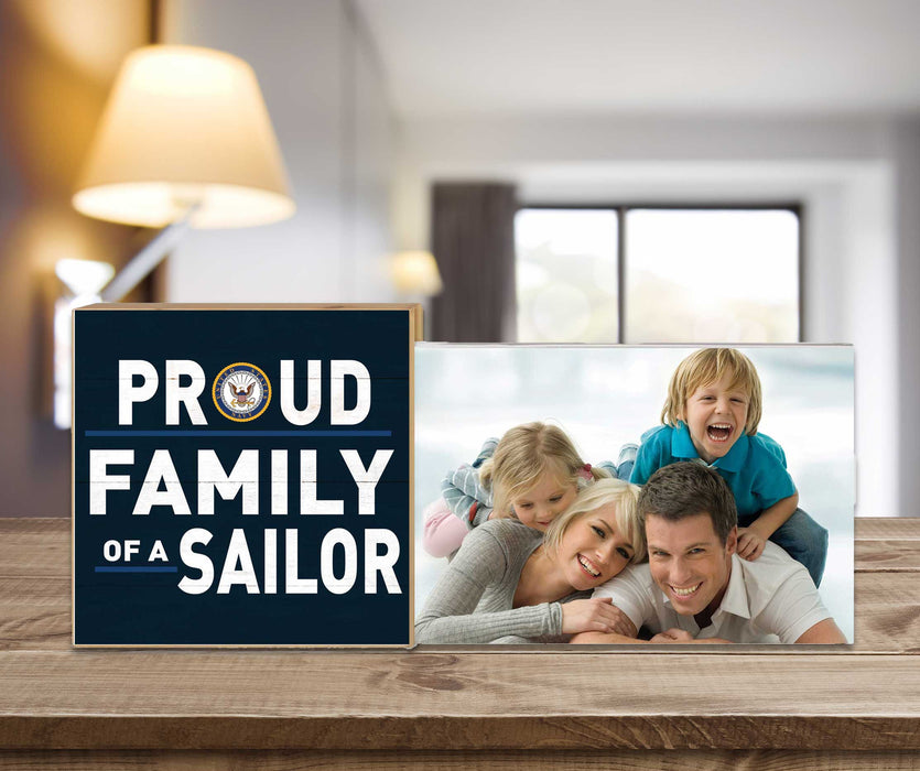 U.S. Navy Proud Family Floating Picture Frame