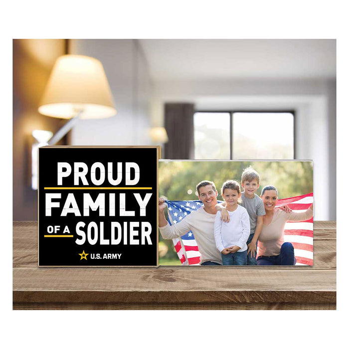 U.S. Army Floating Picture Frame Proud Army Family