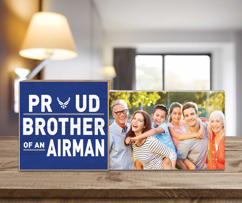 U.S. Air Force Proud Brother Floating Picture Frame