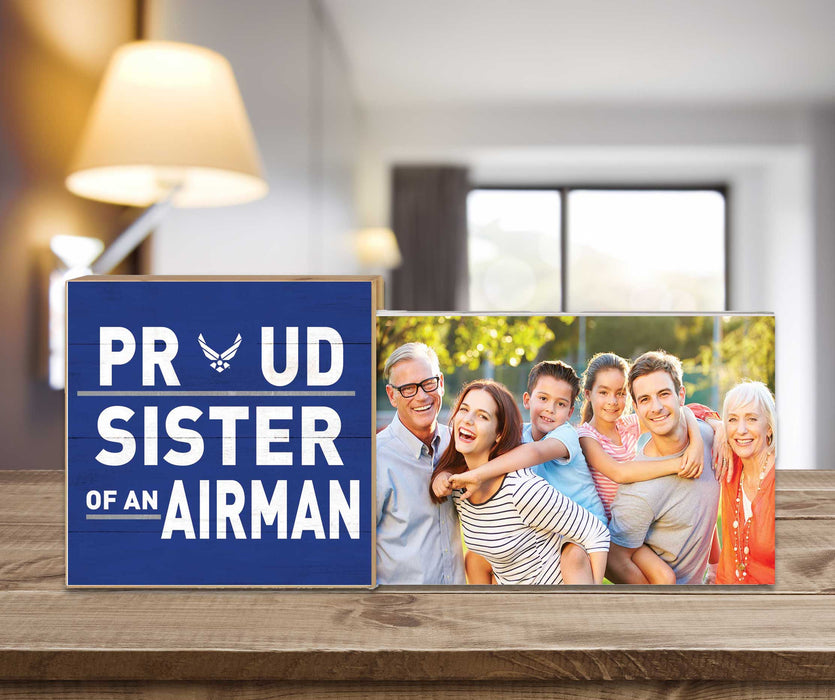 U.S. Air Force Proud Sister Floating Picture Frame