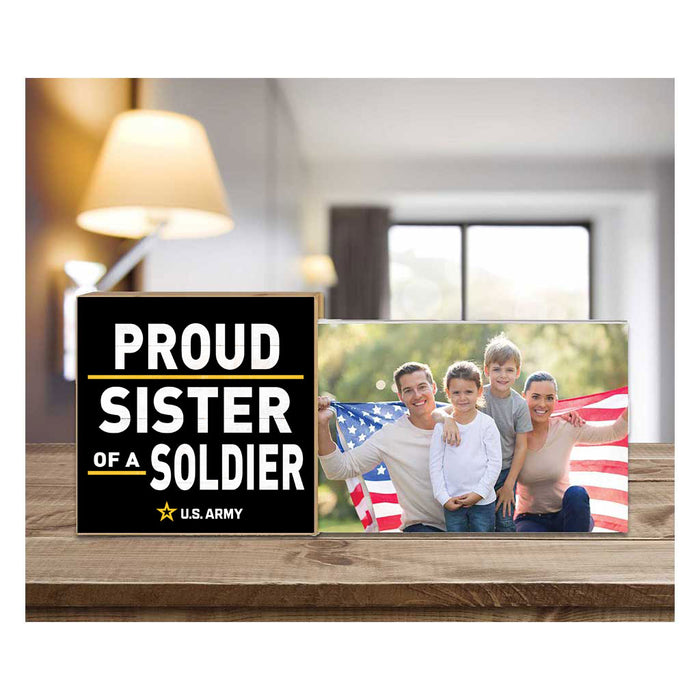 U.S. Army Proud Sister Floating Picture Frame